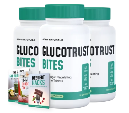 GlucoTrust Bites bottle